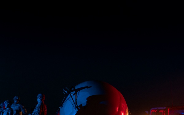 1st Space Brigade space training