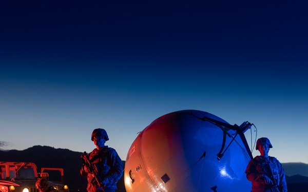 1st Space Brigade space training