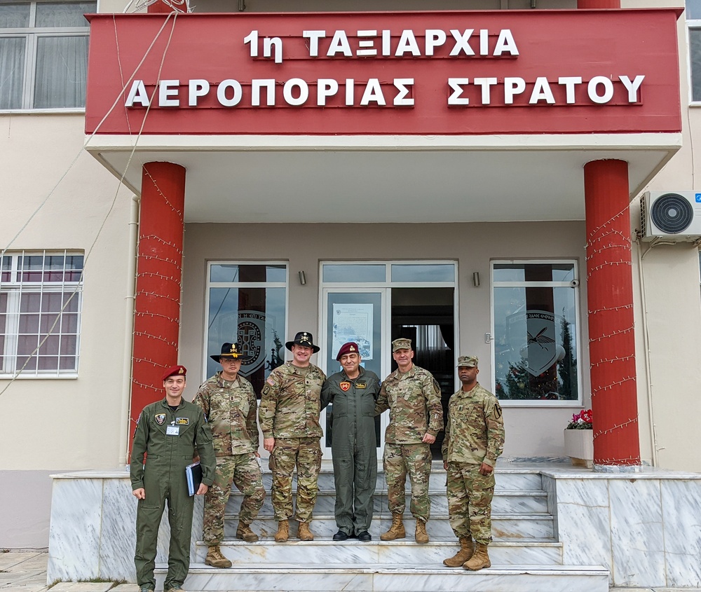 American and Greek military friendship marches forward