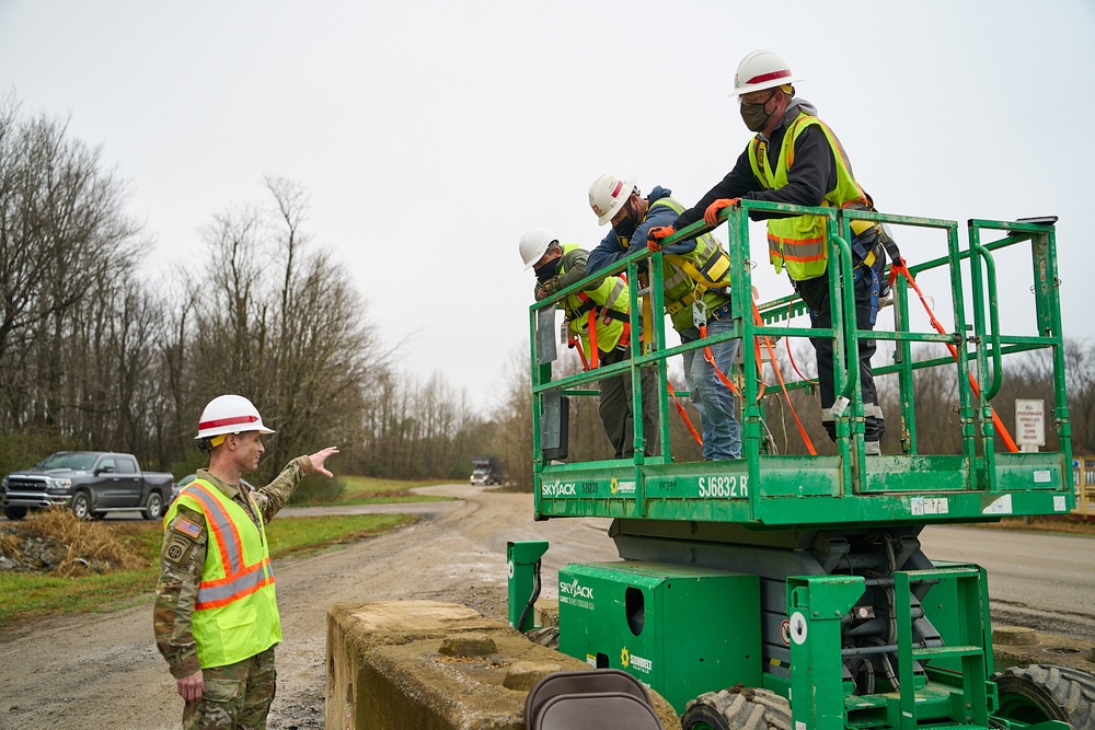 Louisville District conducts debris removal in Mayfield, Kentucky