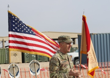 Groundbreaking ceremony held for new rotational combat aviation brigade HQ at Camp Buehring, Kuwait