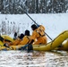 JBER fire protection specialists conduct ice rescue training