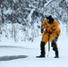 JBER fire protection specialists conduct ice rescue training