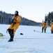 JBER fire protection specialists conduct ice rescue training