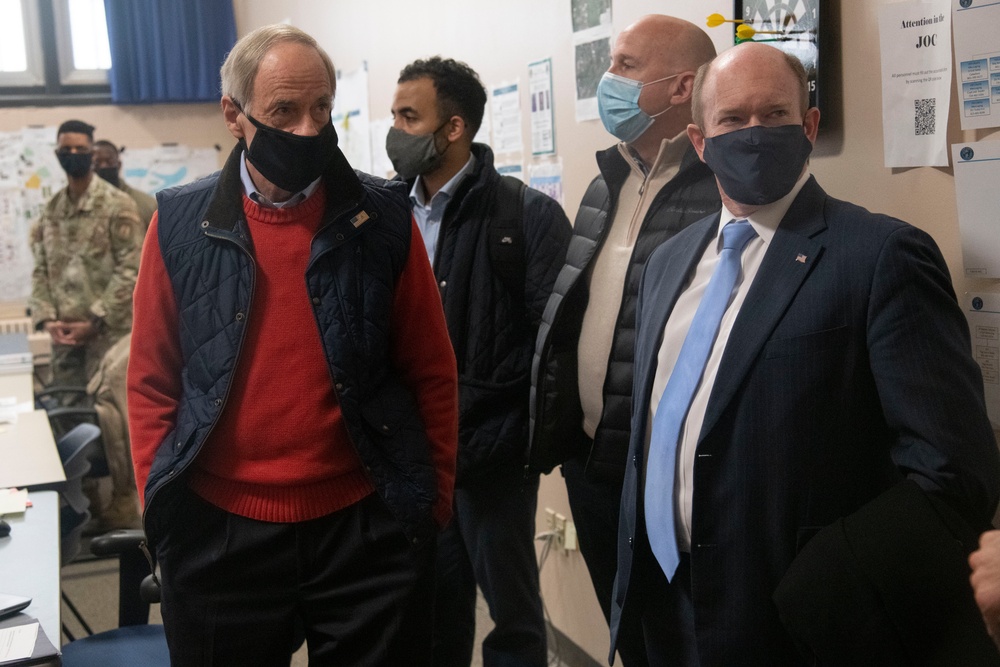 Delaware senators visit Task Force Liberty
