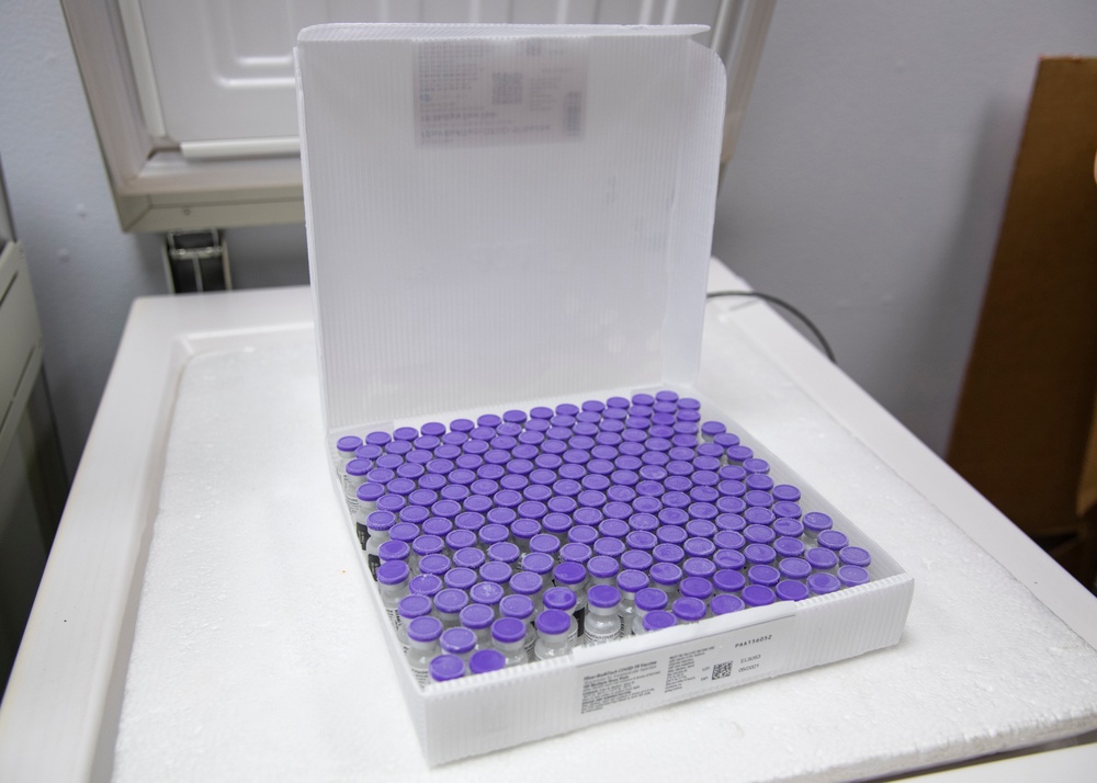Sheppard personnel receive first round of Pfizer COVID-19 vaccine