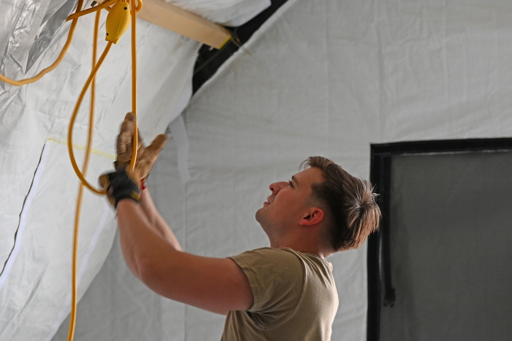 Task Force Holloman Life Support Area Tear Down