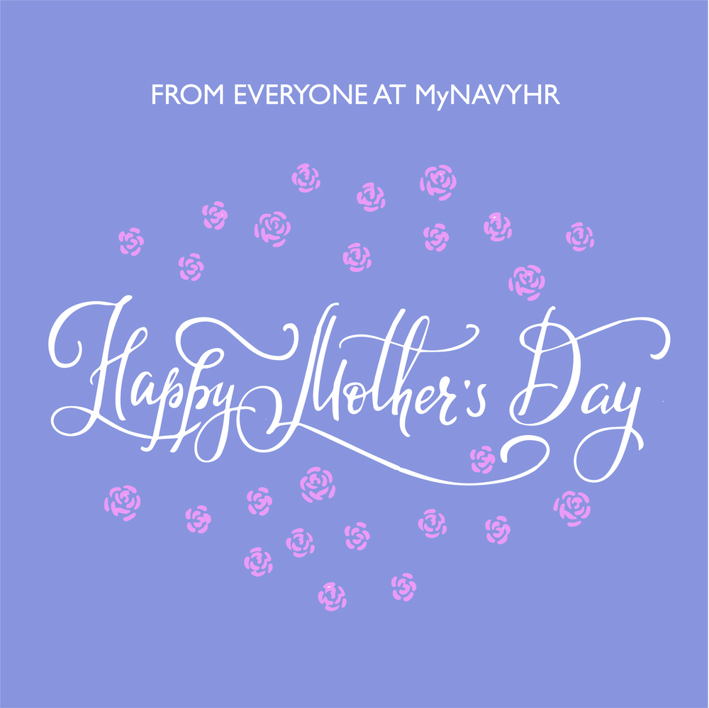 MyNavy HR Mother's Day Graphic