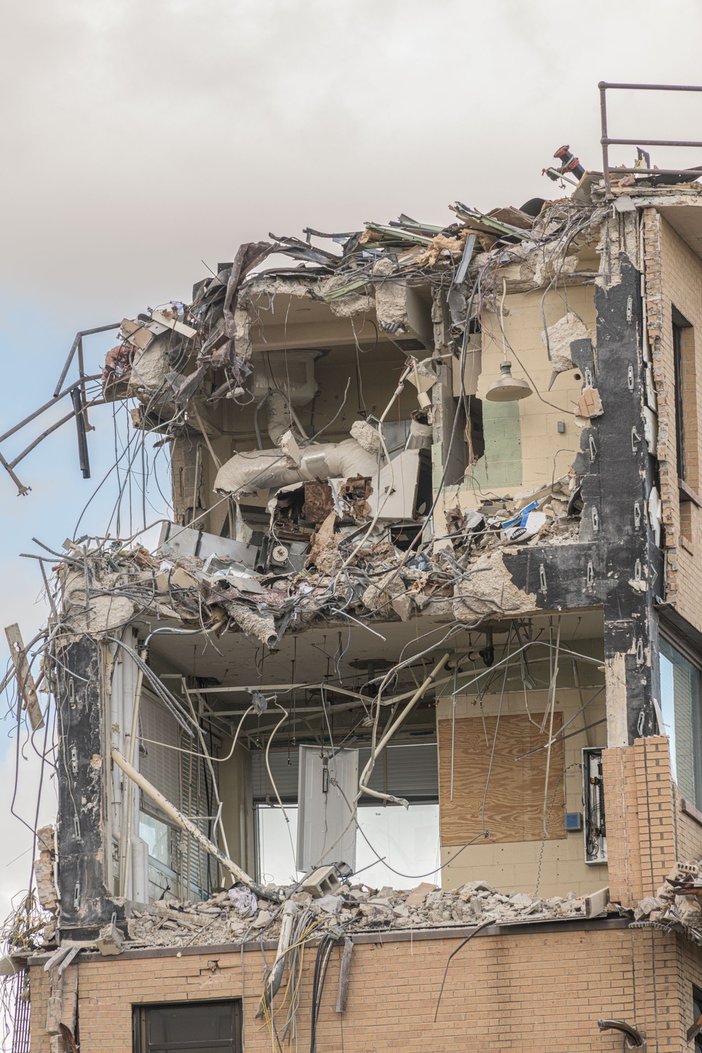Old Maxwell AFB Tower Demolition