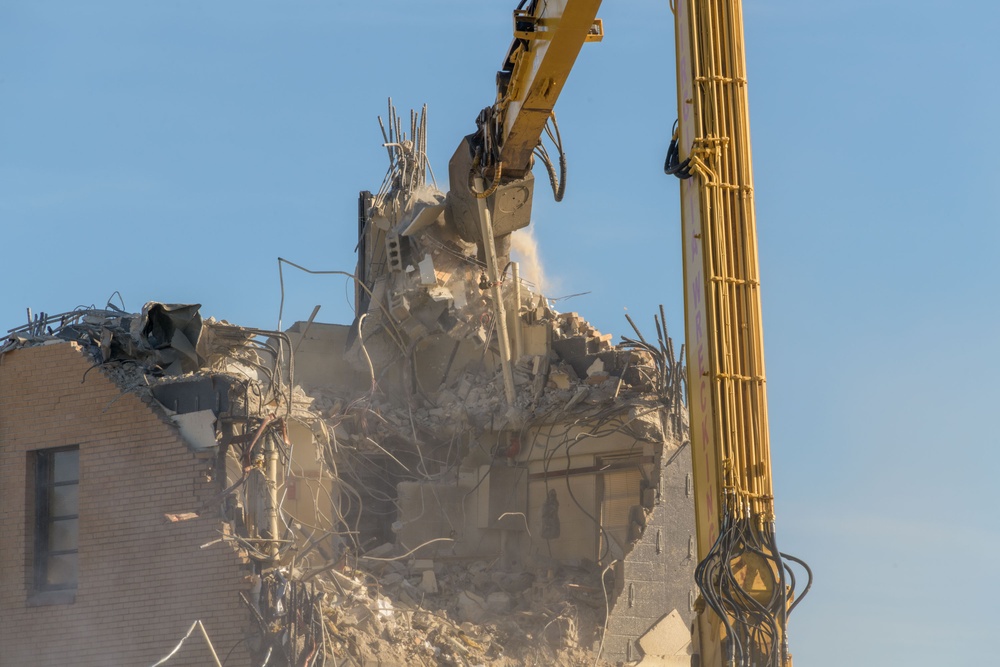 Old Maxwell AFB Tower Demolition