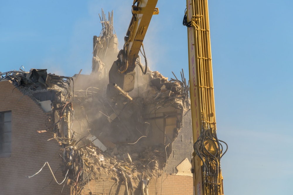 Old Maxwell AFB Tower Demolition