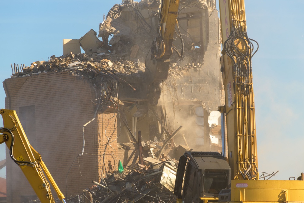 Old Maxwell AFB Tower Demolition