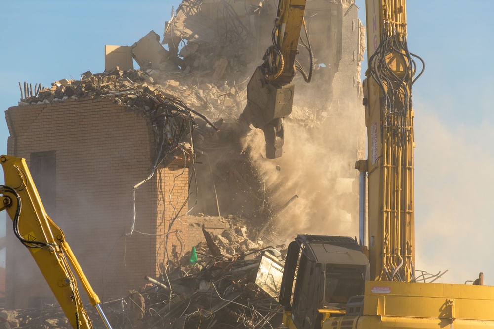 Old Maxwell AFB Tower Demolition