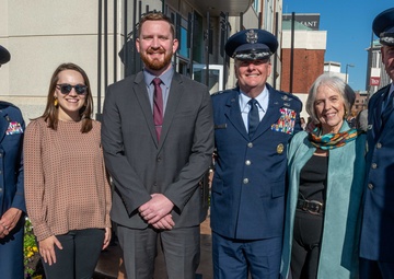 AETC Commander Unveils Rosa Parks Sculpture