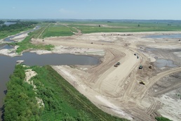 Levee rehabilitation project partnering success, step forward for farmers