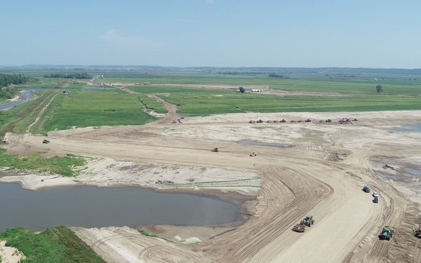 Levee rehabilitation project partnering success, step forward for farmers