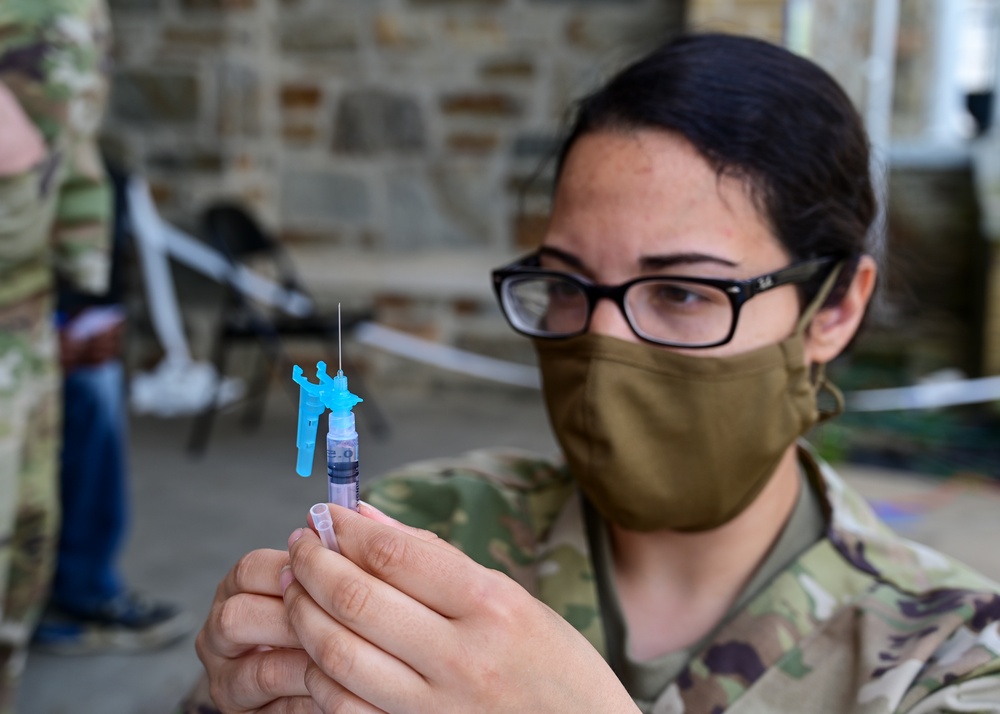 Maryland National Guard Medical Detachment Distributes COVID-19 Vaccines