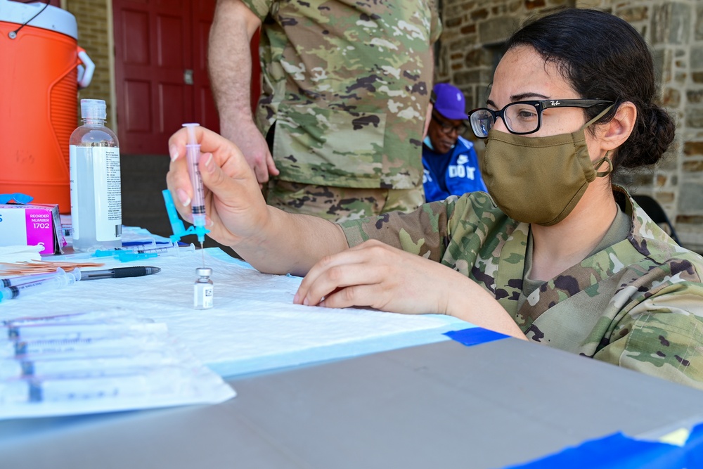 Maryland National Guard Medical Detachment Distributes COVID-19 Vaccines