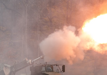 Swedish Armed Forces demonstrate Archer Artillery System at Bold Quest 21