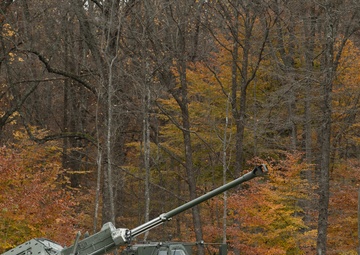 Swedish Armed Forces demonstrate Archer Artillery System at Bold Quest 21