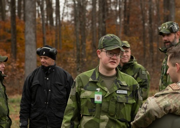 Swedish Armed Forces demonstrate Archer Artillery System at Bold Quest 21