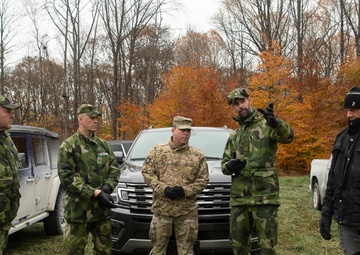 Swedish Armed Forces demonstrate Archer Artillery System at Bold Quest 21