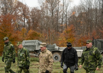 Swedish Armed Forces demonstrate Archer Artillery System at Bold Quest 21