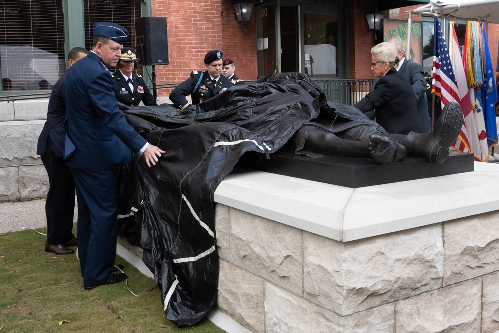 Return From the Argonne monument dedication