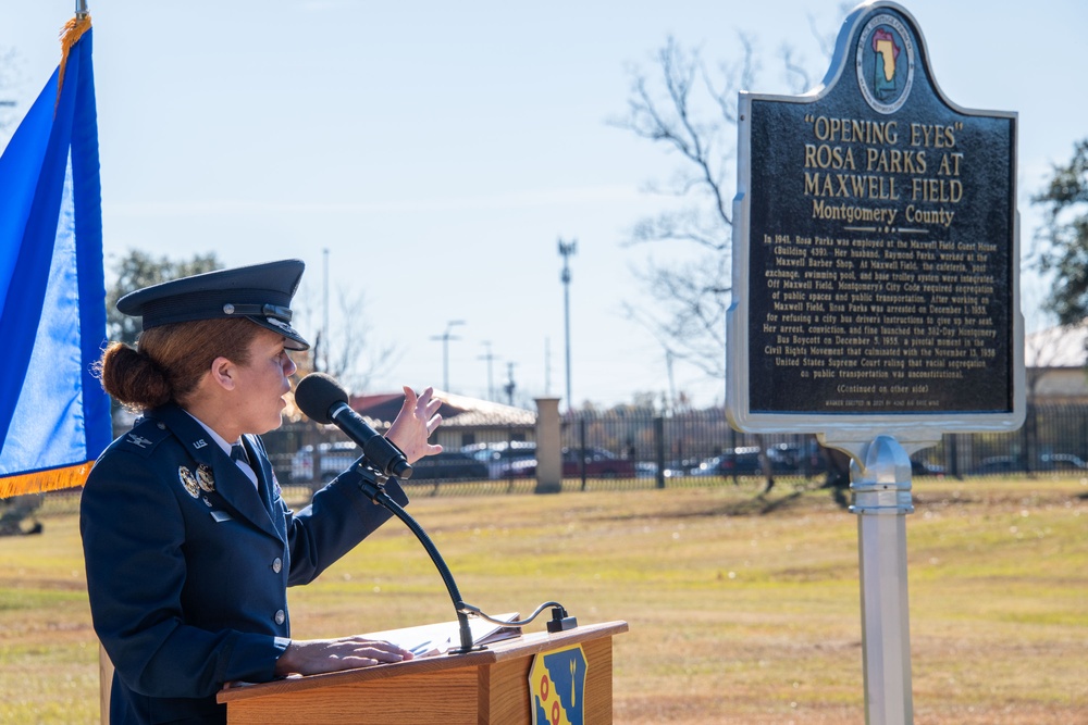 Rosa Parks Historical Marker Unveiling