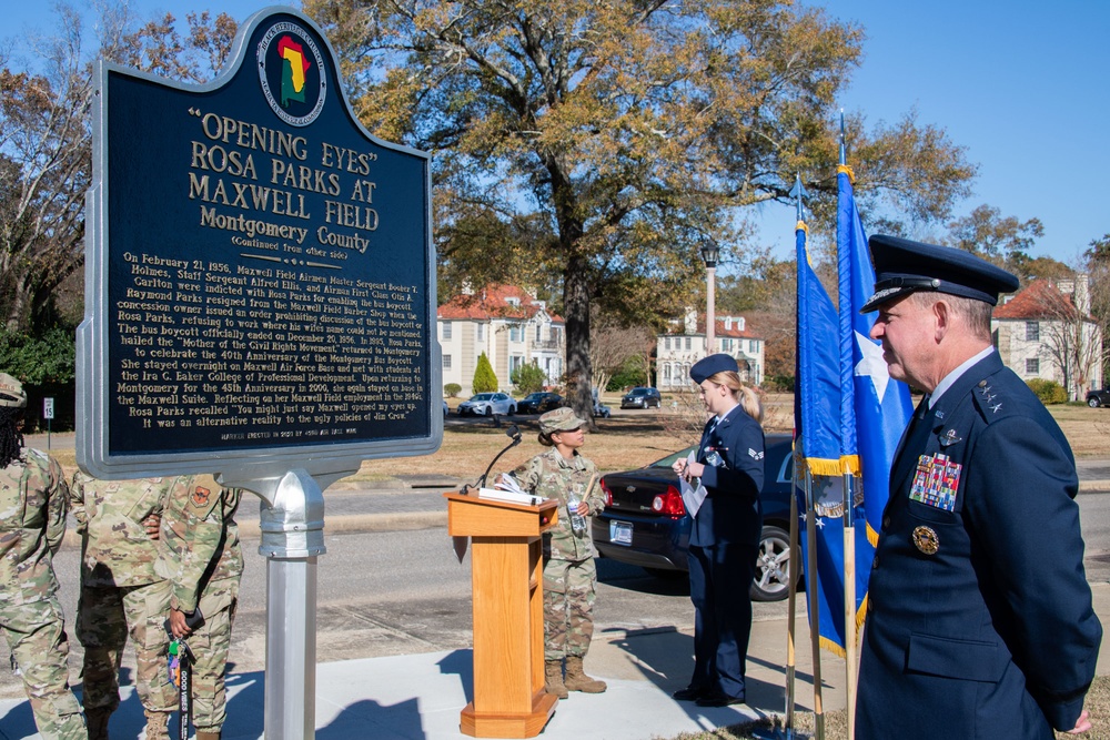 Rosa Parks Historical Marker Unveiling