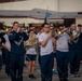 USAF Total Force Band Parade of Roses rehearsals