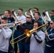 USAF Total Force Band Parade of Roses rehearsals