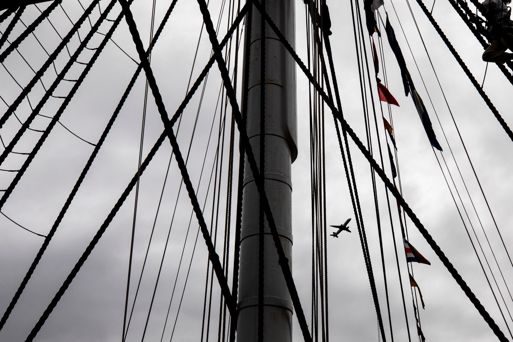 USS Constitution Sails Boston Harbor