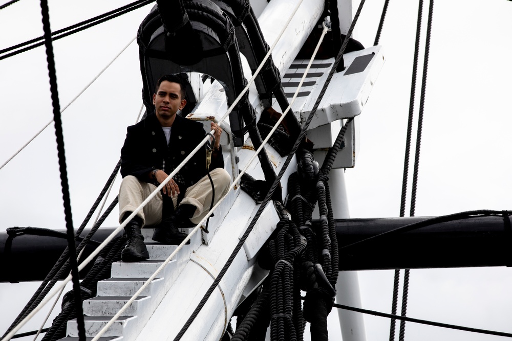 USS Constitution Sails Boston Harbor