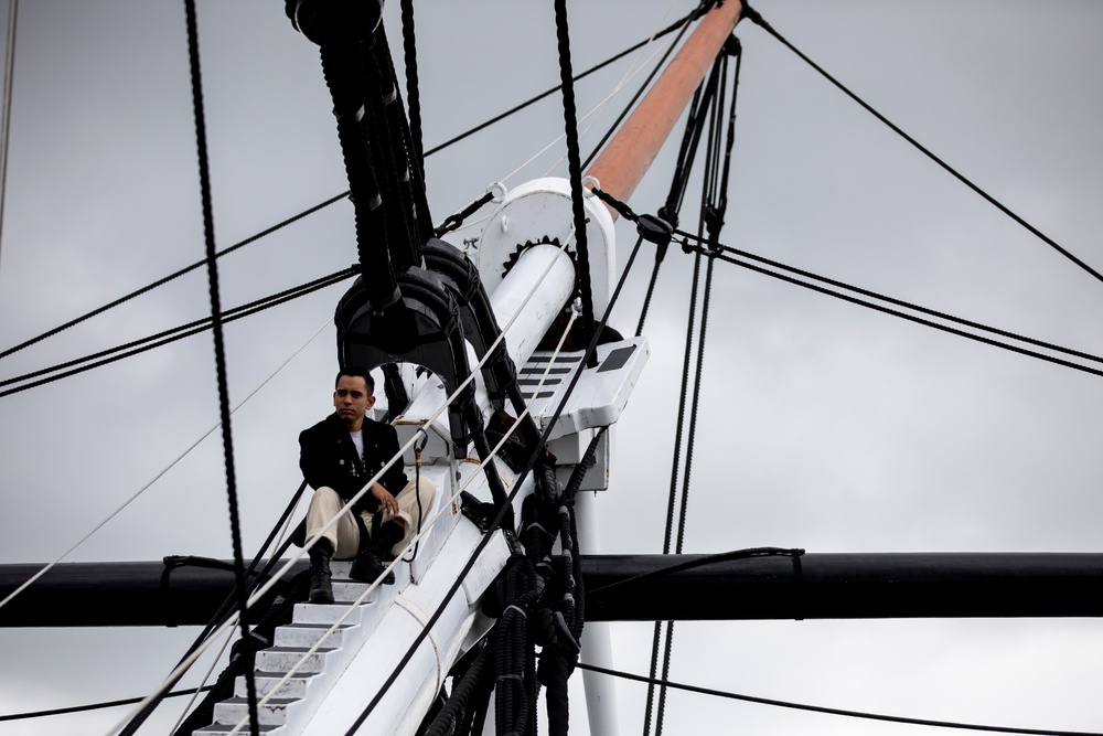 USS Constitution Sails Boston Harbor