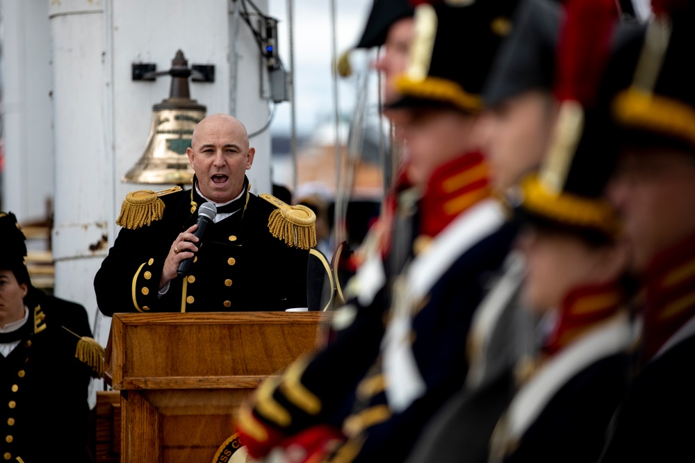 USS Constitution Sails Boston Harbor