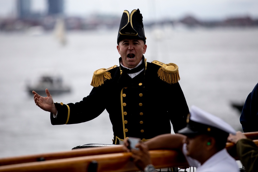 USS Constitution Sails Boston Harbor