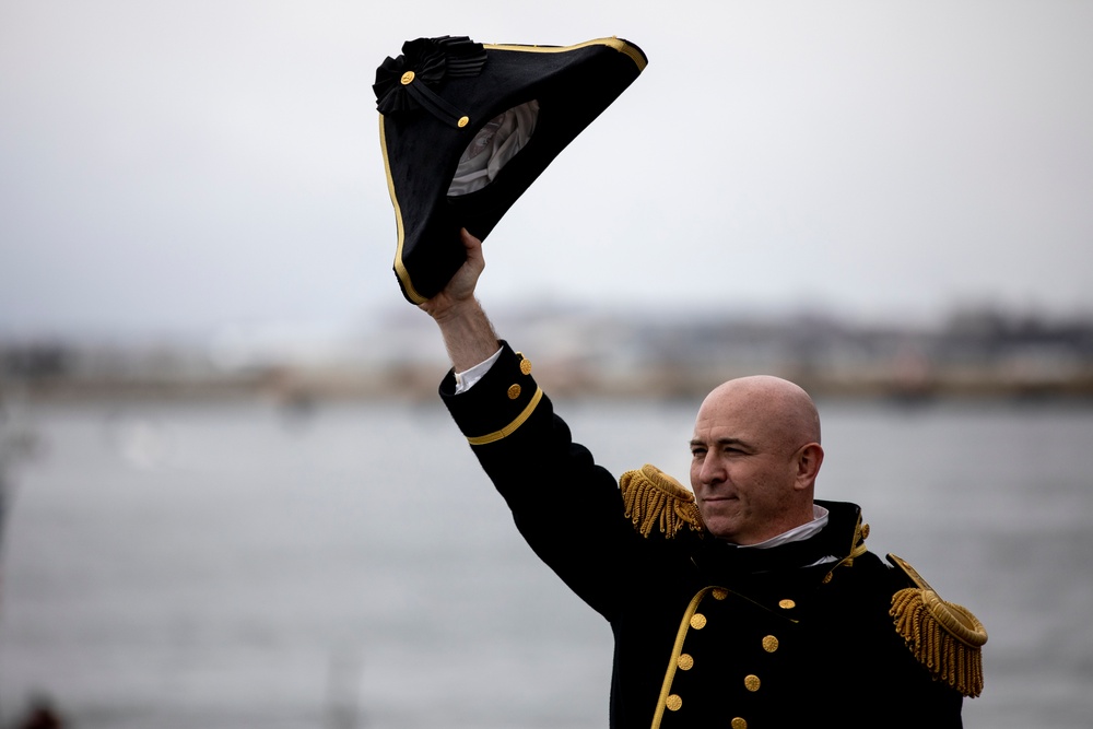 USS Constitution Sails Boston Harbor