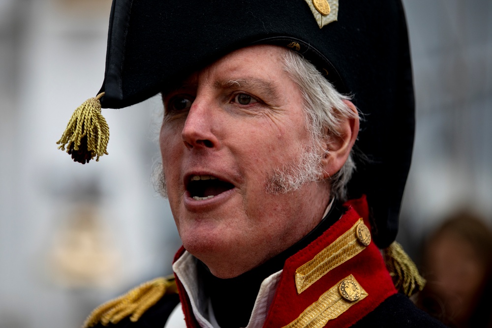 USS Constitution Sails Boston Harbor