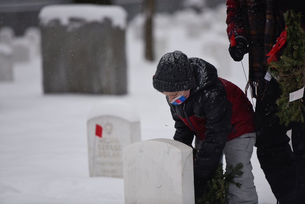 Team Fairchild's Wreaths Across America