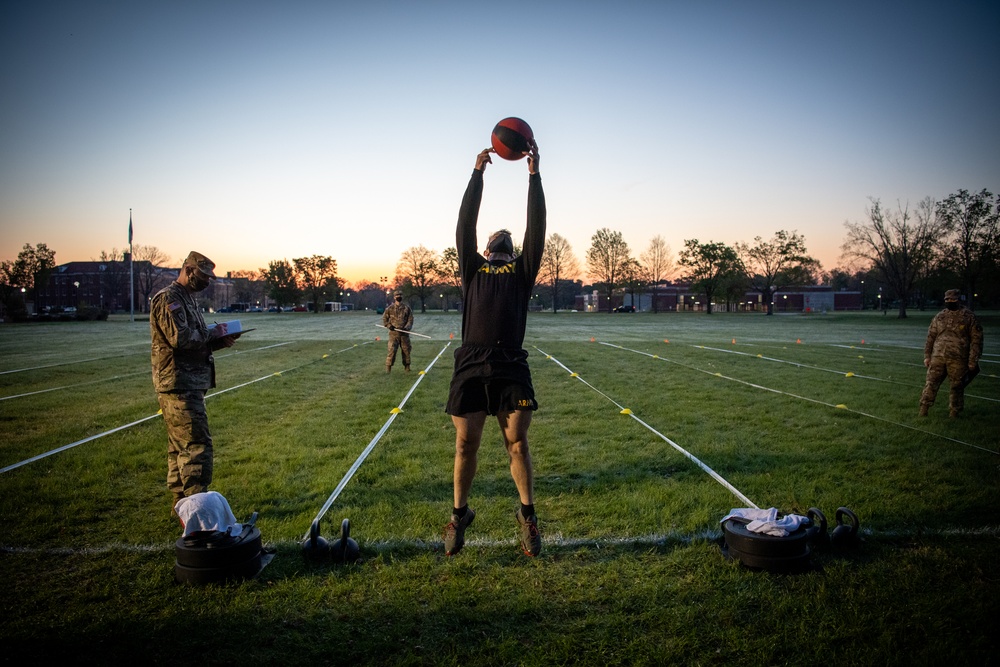 USAREC tests out the ACFT