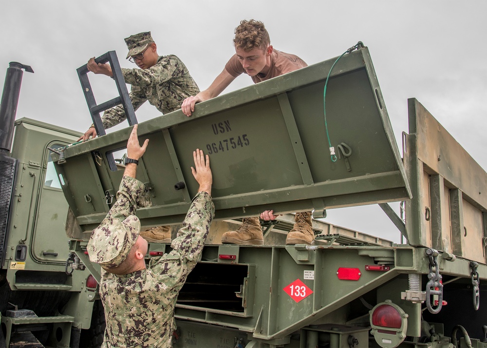 Naval Mobile Construction Battalion 133 ALFA Operations