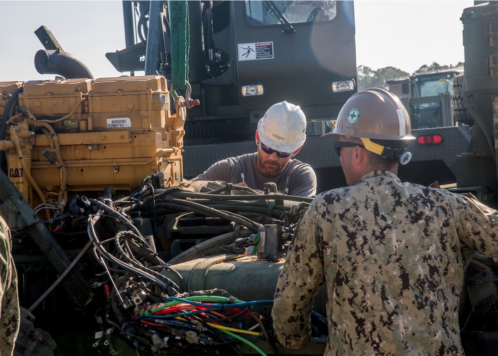 Naval Mobile Construction Battalion 133 ALFA Operations