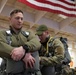 Air Force tactical air control party specialists and combat weather airmen prepare for airborne operations at JBER