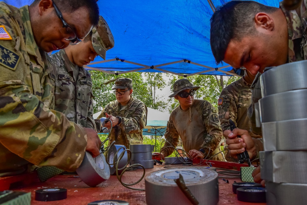 HIARNG Engineers conduct squad level tactics and demolition missions