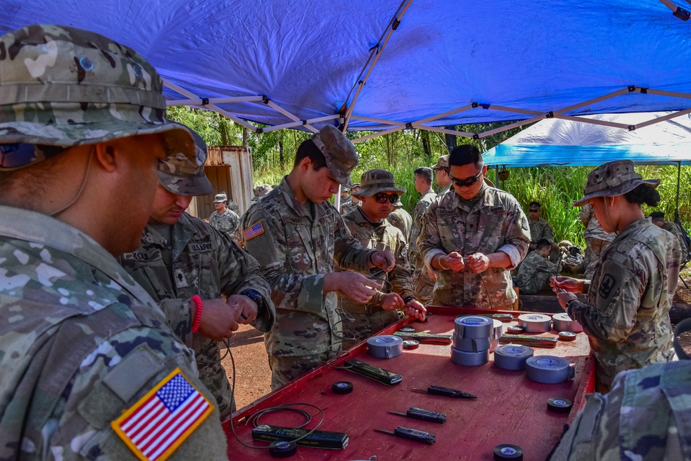 HIARNG Engineers conduct squad level tactics and demolition missions