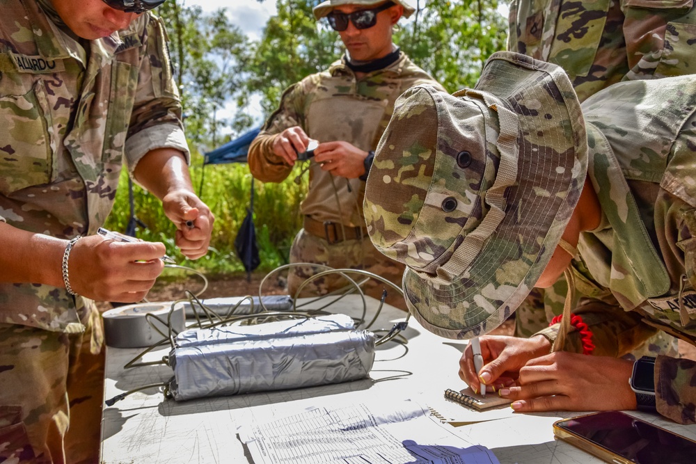 HIARNG Engineers conduct squad level tactics and demolition missions