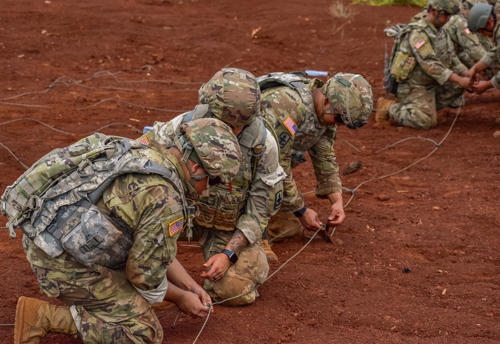 HIARNG Engineers conduct squad level tactics and demolition missions