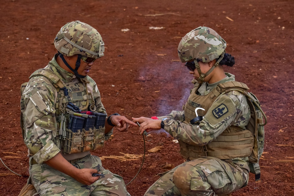 HIARNG Engineers conduct squad level tactics and demolition missions