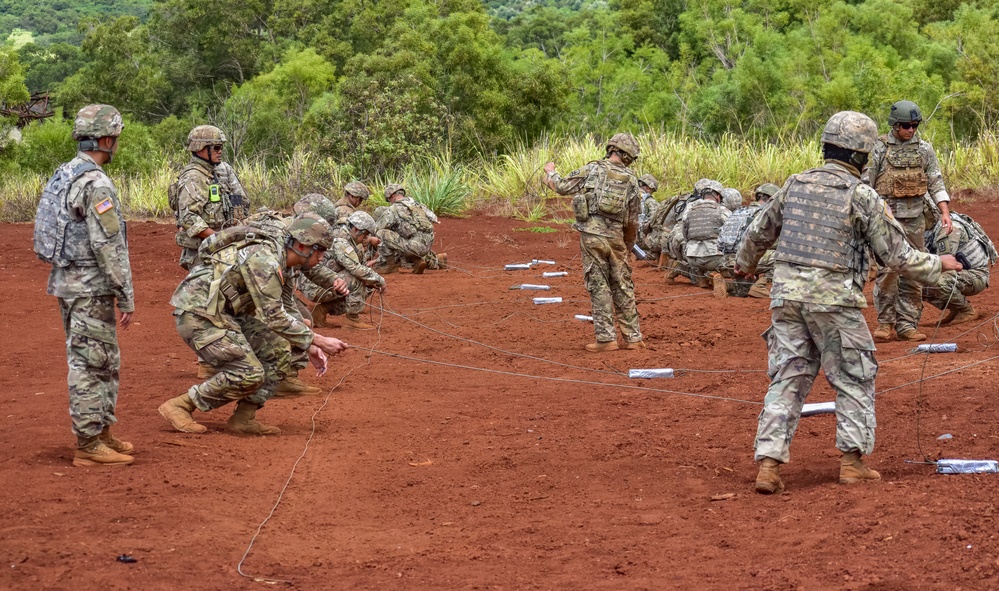 HIARNG Engineers conduct squad level tactics and demolition missions